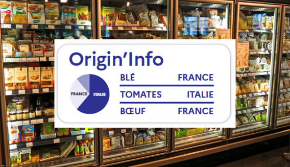 Origin’Info : un nouveau logo pour connaitre l'origine des produits alimentaires